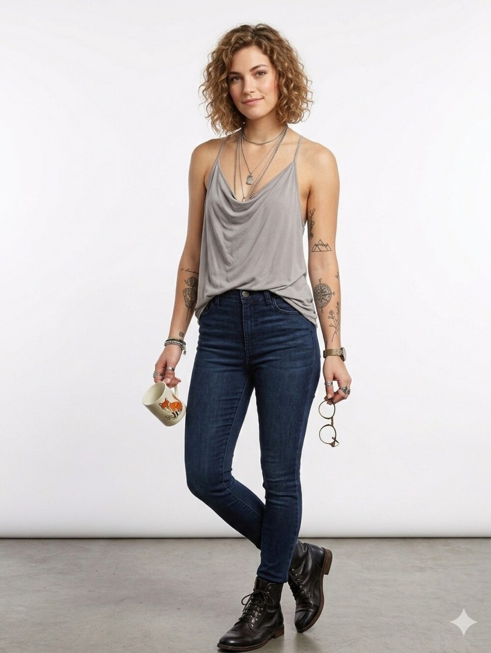 68. Vince silk/cotton tank